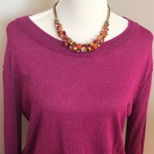 Skys Are Blue Lightweight Sweater Top